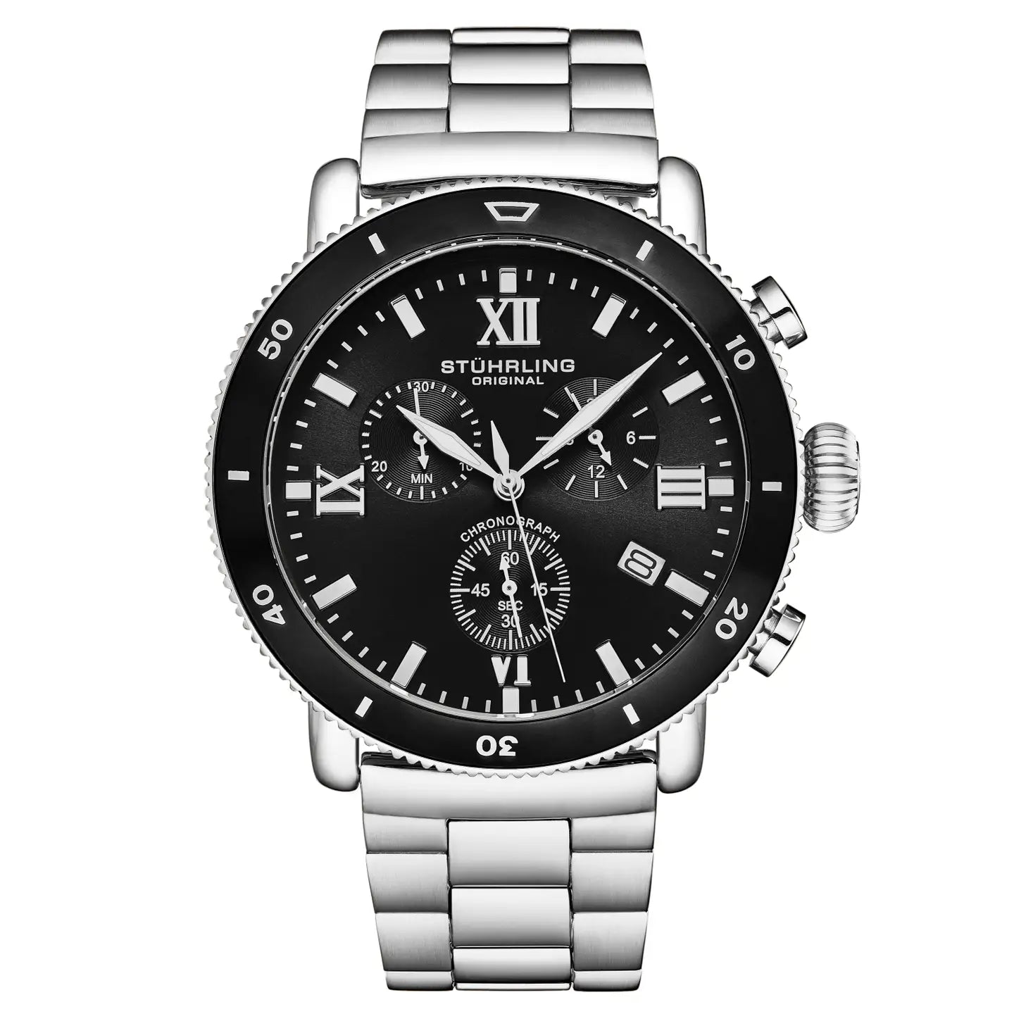 Dualmode 4040 Quartz 48mm Chronograph - Black Case