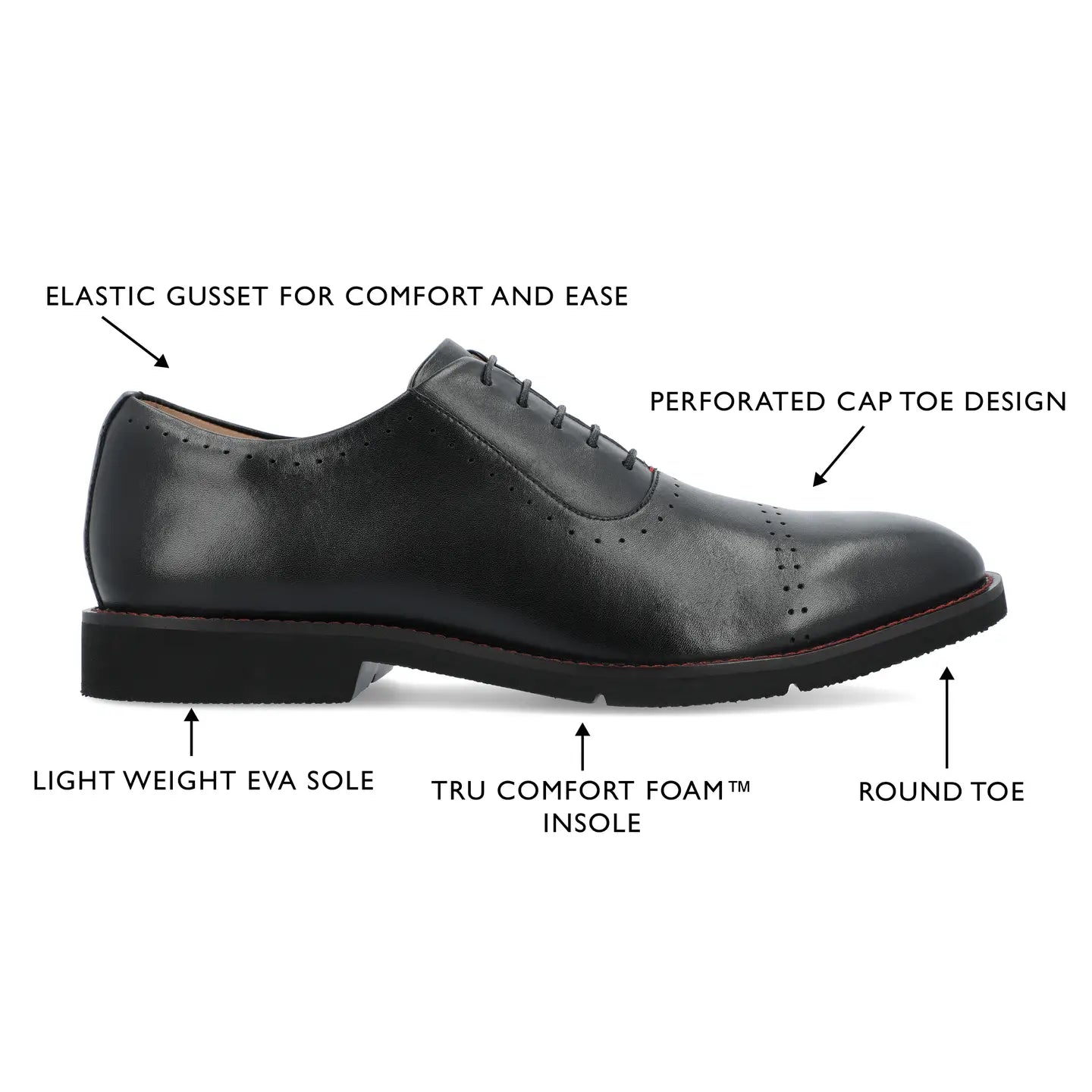 Thomas & Vine Morey Perforated Oxford